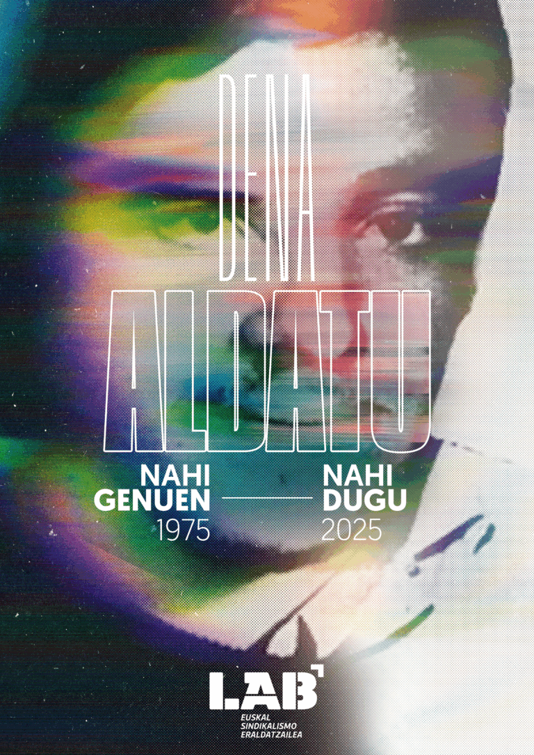 1975-2025. Dena aldatu nahi genuen. Dena aldatu nahi dugu.