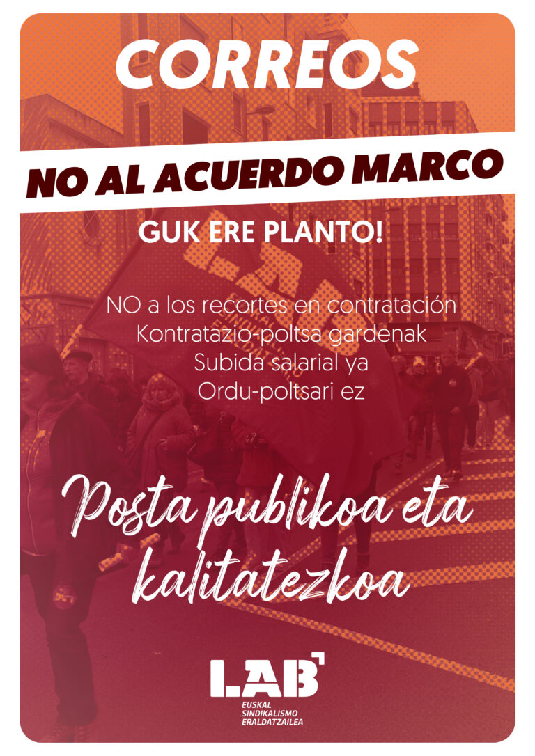 Correosen marko akordioari EZ