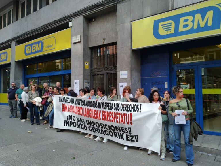 BM-ek ez ditu errespetatzen Aiaraldeko langileak 