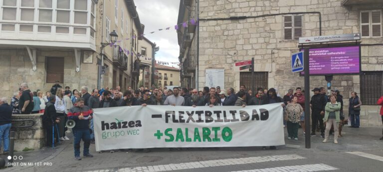 WECeko langileek akordio handia lortu dute