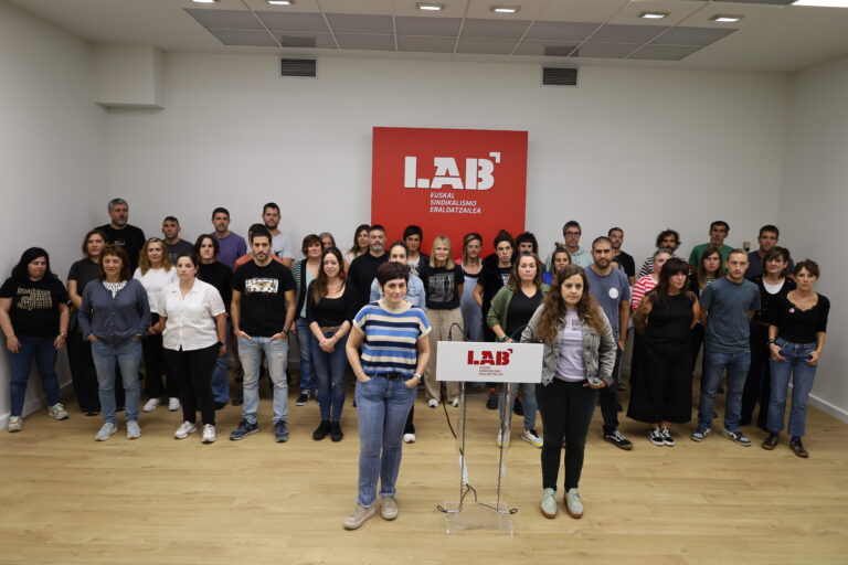 Eskola segregazioari aurre egiteko neurrien dekalogoa aurkeztu du LABek