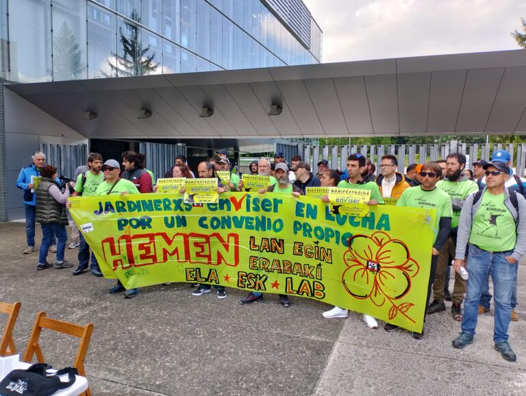 6 hilabeteko greba gogoangarriaren ostean, ENVISEReko langileek akordio historikoa lortu dute, negoziazio kolektiboa Euskal Herrira ekarriz