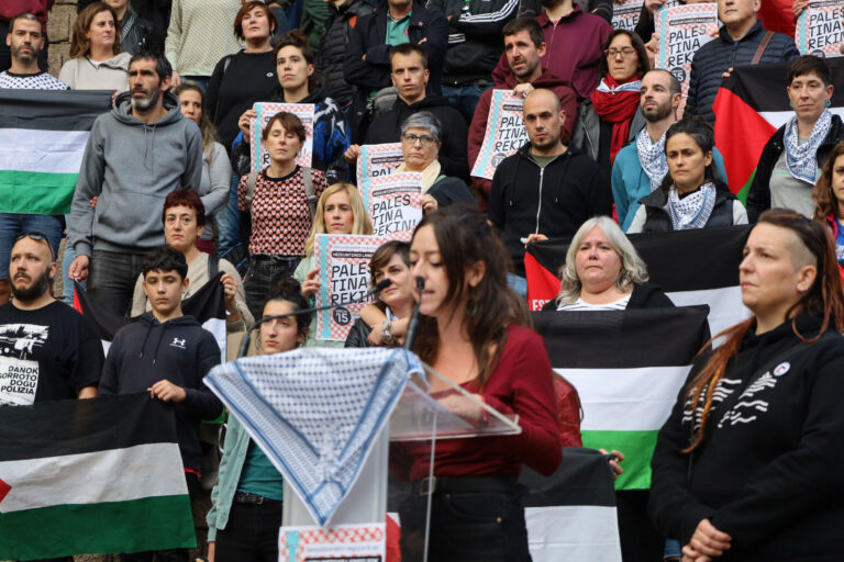 Urriaren 15ean egun osoko lanuztea! Genozidioarekin negoziorik ez! Hezkuntzako langileok Palestinarekin!