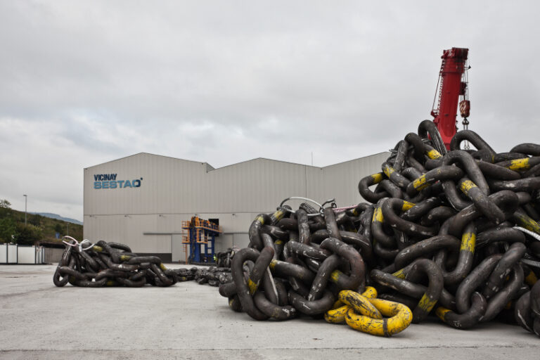 Vicinay Sestaoko langileek bermeak eskatu dituzte Vicinay taldearen aurre-konkurtsuaren aurrean