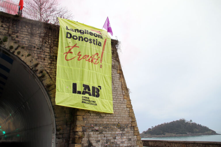 ¡Vamos a construir la Donostia de las y los trabajadores!