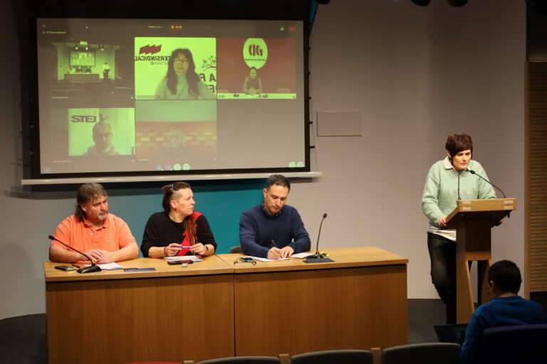 Estaturik gabeko nazioetako sindikatuek Espainiakoa hobetuko duten gutxieneko soldata propioak aldarrikatuko dituzte Madrilen