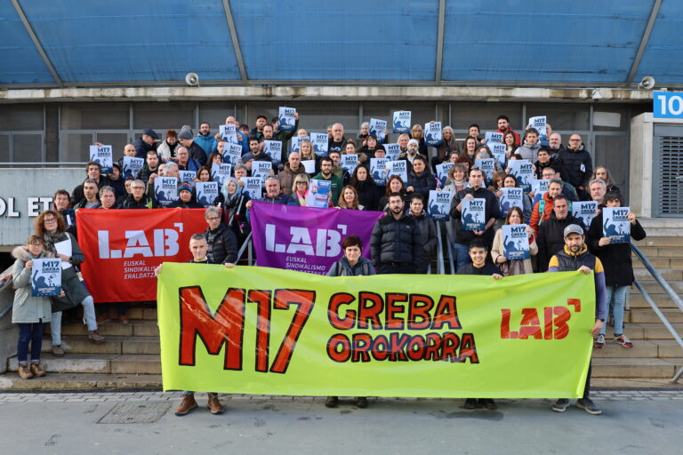 1.500 ordezkari baino gehiago elkartu ditu LABek egunotan, martxoaren 17ko greba orokorra lantzeko