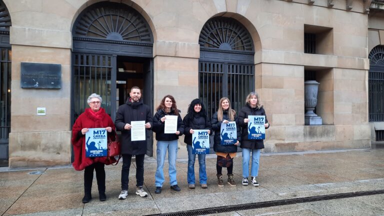 Martxoaren 17ko Greba Orokorra erregistratu dute Nafarroan sindikatuek