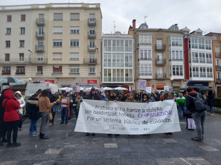 Lanuzteak hasi dira Arabako esku-hartze sozialaren sektorean