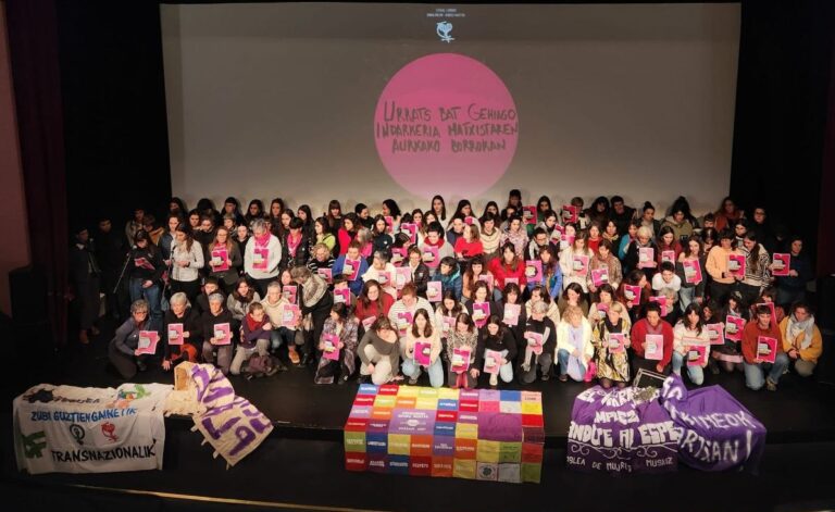 La Marcha Mundial de las Mujeres* de Euskal Herria ha presentado una herramienta de lucha renovada para seguir articulando respuestas colectivas frente a la violencia machista
