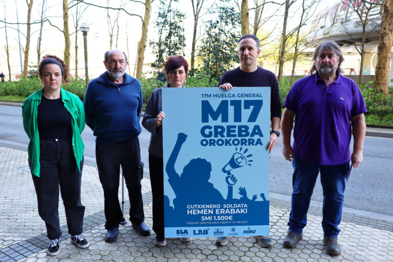 [IRITZIA]: Enpresari nagiei martxoaren 17an greba!