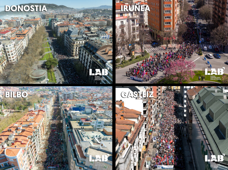 Argazki galeria: eguerdiko mobilizazioak