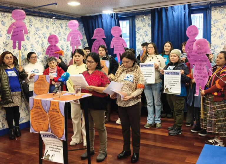 Etxeko eta zaintza langileak ere grebara!