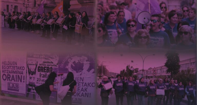 8 de Marzo. Frente al fascismo y al capitalismo, ¡sindicalismo feminista!