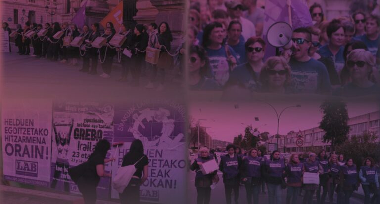 Martxoak 8. Faxismoaren eta kapitalismoaren aurrean, sindikalismo feminista!