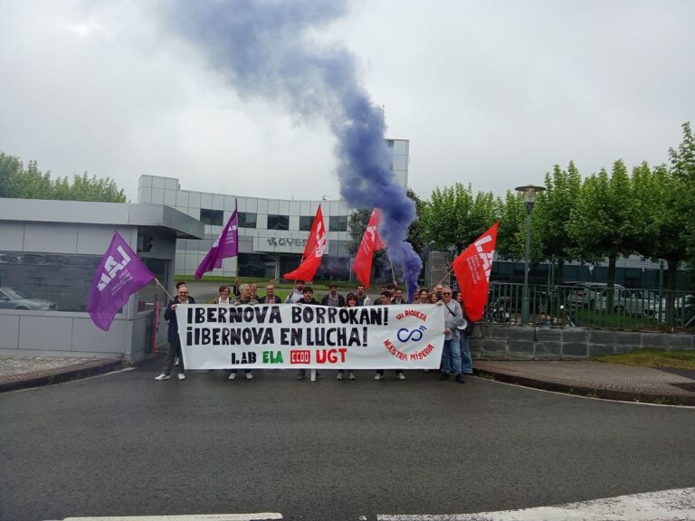 Ibernovako langileek greba deitu dute apirilaren 29rako, erosteko ahalmenaren galera eta soldaten akordiorik eza direla eta