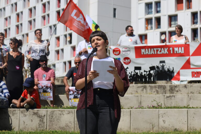 LAB se movilizará junto a la intersindical el Primero de Mayo en Baiona