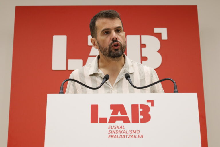 Hego Euskal Herrian %20ko langa gaindituta, euskal sindikalismo eraldatzailearen rola aldarrikatu du LABek