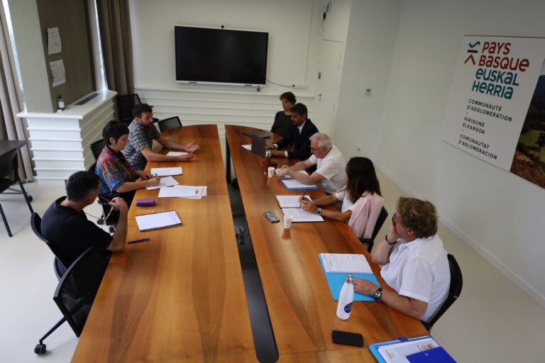 Nos reunimos con el presidente de Euskal Hirigune Elkargoa