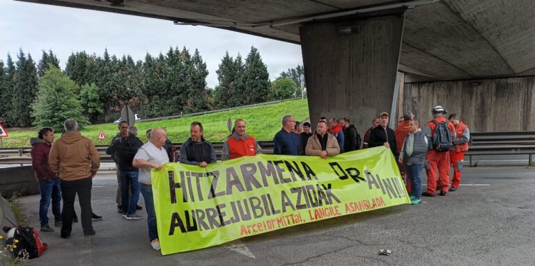 Paros en Arcelor Mittal de Olaberria por un convenio digno