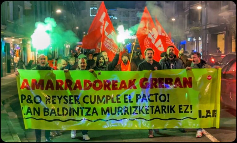 Derrotamos en los tribunales el intento de la patronal de Amarradores del Puerto de Bilbao de imponer recortes a la plantilla #LortuDugu