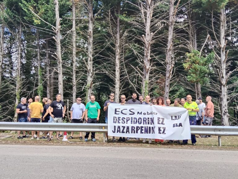 ECS Mobilityri ohartarazten diogu zigorgabetasunak ez duela betiko iraungo