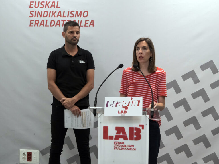 Lan istripuen aurkako borrokan bide penala jorratuko dugu, enpresariek inpunitatez jokatzeari utz diezaioten