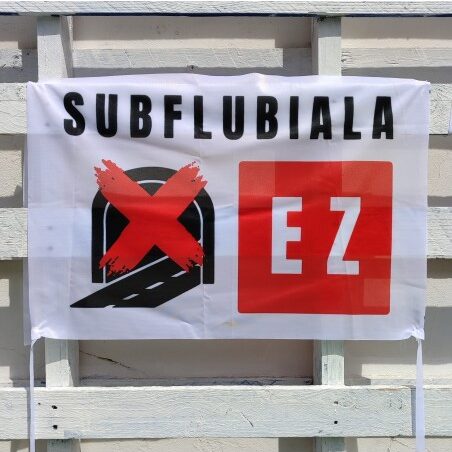 Denunciamos los perjuicios que acarrearían las obras de la subfluvial de Lamiako para el instituto Artaza Romo y pedimos que se detenga el proyecto