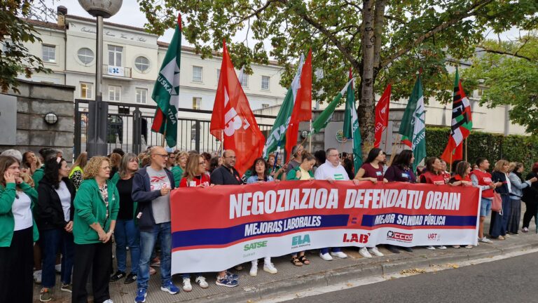 Exigimos a Osakidetza propuestas concretas que den respuesta a las reivindicaciones de la plantilla