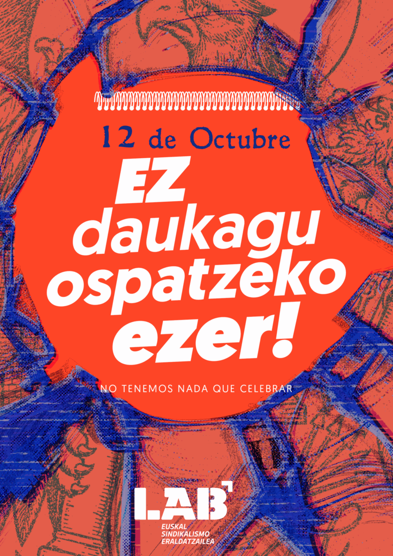 Gaur, urriak 12, ez daukagu ospatzeko ezer