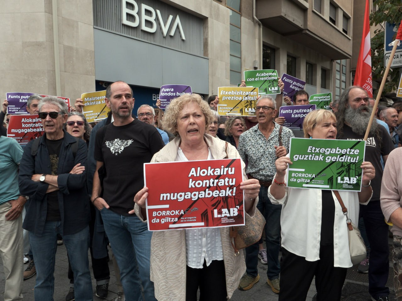 LAB insta al PNV a apoyar los derechos de los inquilinos en Madrid
