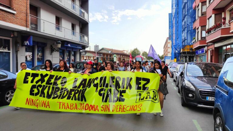Advertimos sobre la situación de las trabajadoras de hogar en la zona de Busturialdea y Lea-Artibai